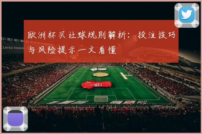 欧洲杯买让球规则解析:投注技巧与风险提示一文看懂